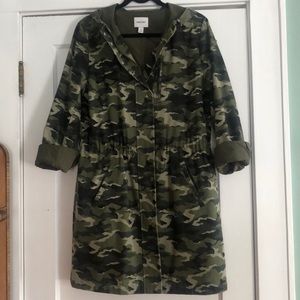 Nine West Camo Anorak Jacket